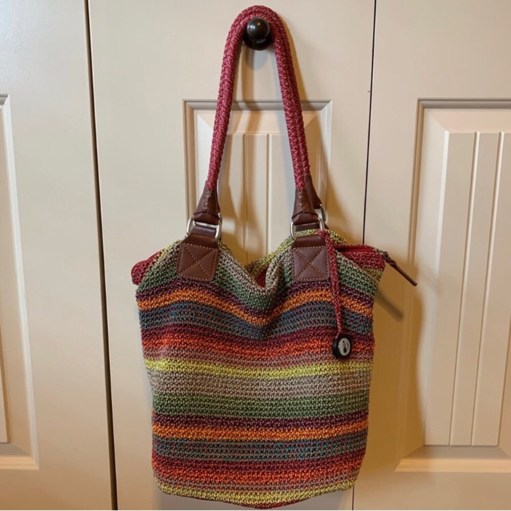 The Sak Multicolored Woven Tote